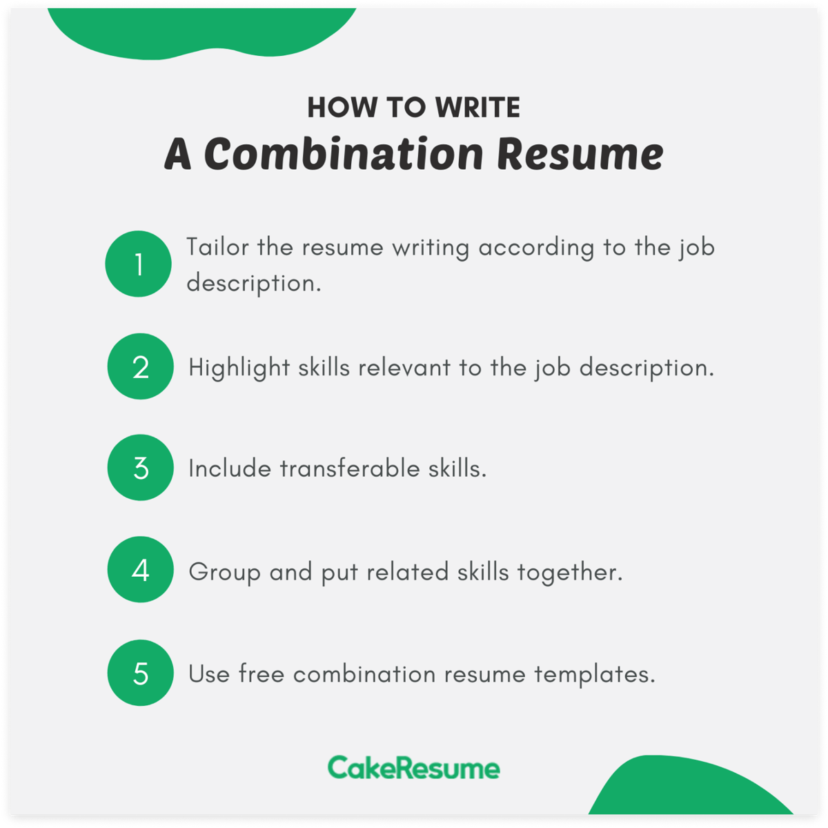 how-to-write-a-combination-resume-format