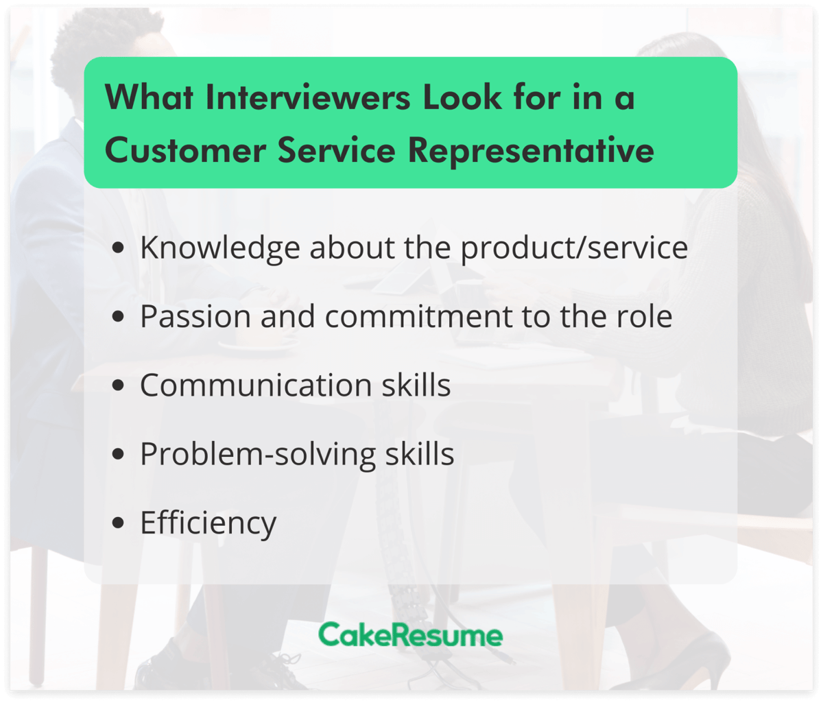 customer service interview tips