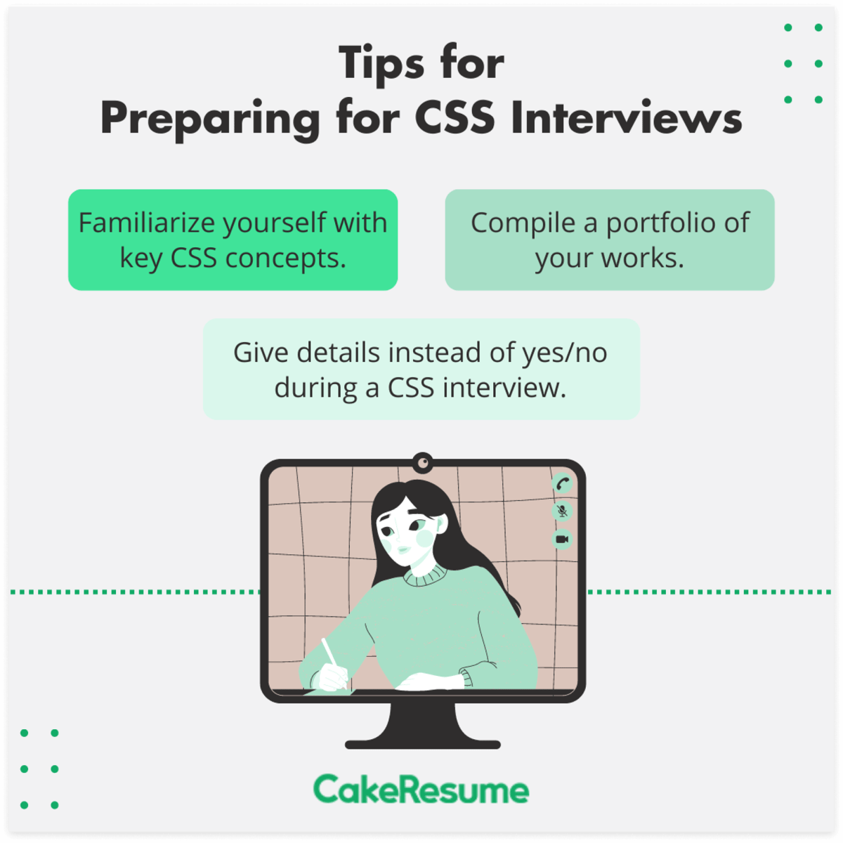 tips for answering css interview questions