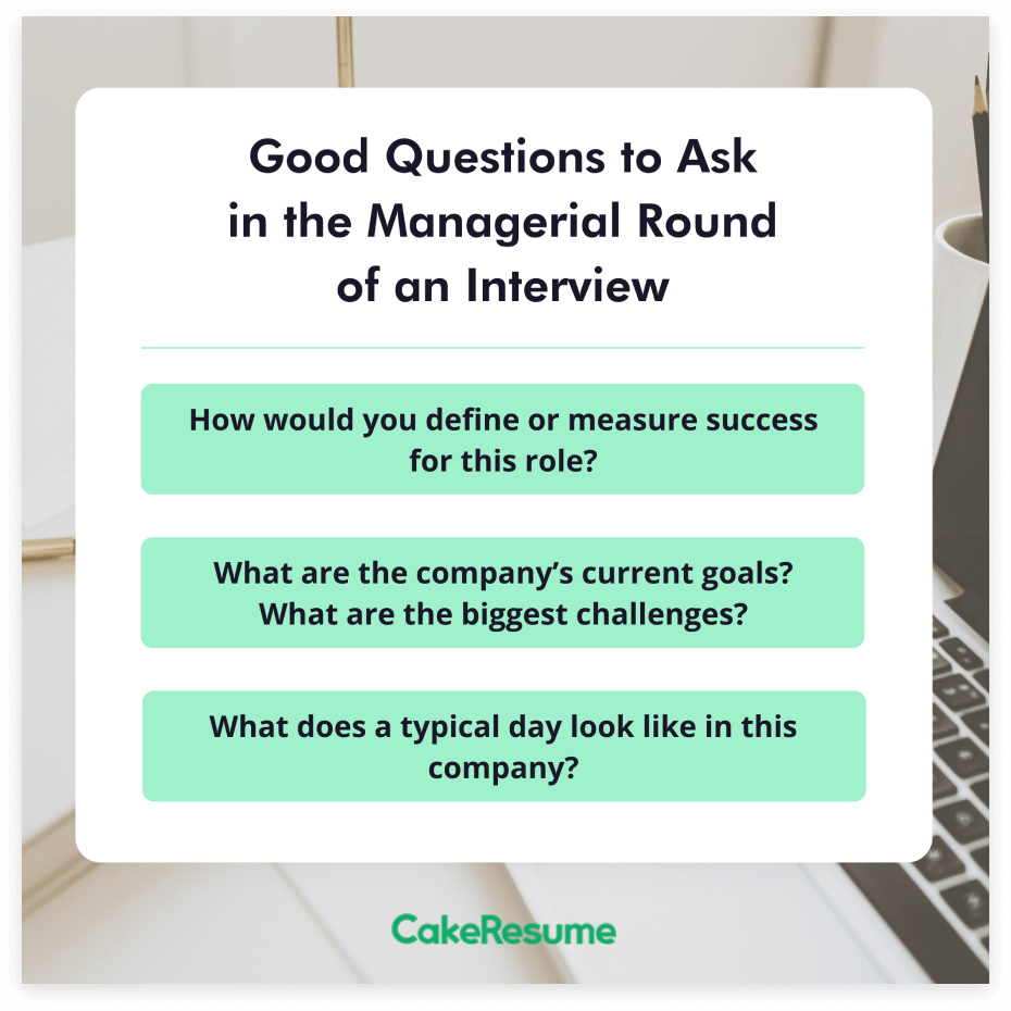 managerial round interview questions to ask
