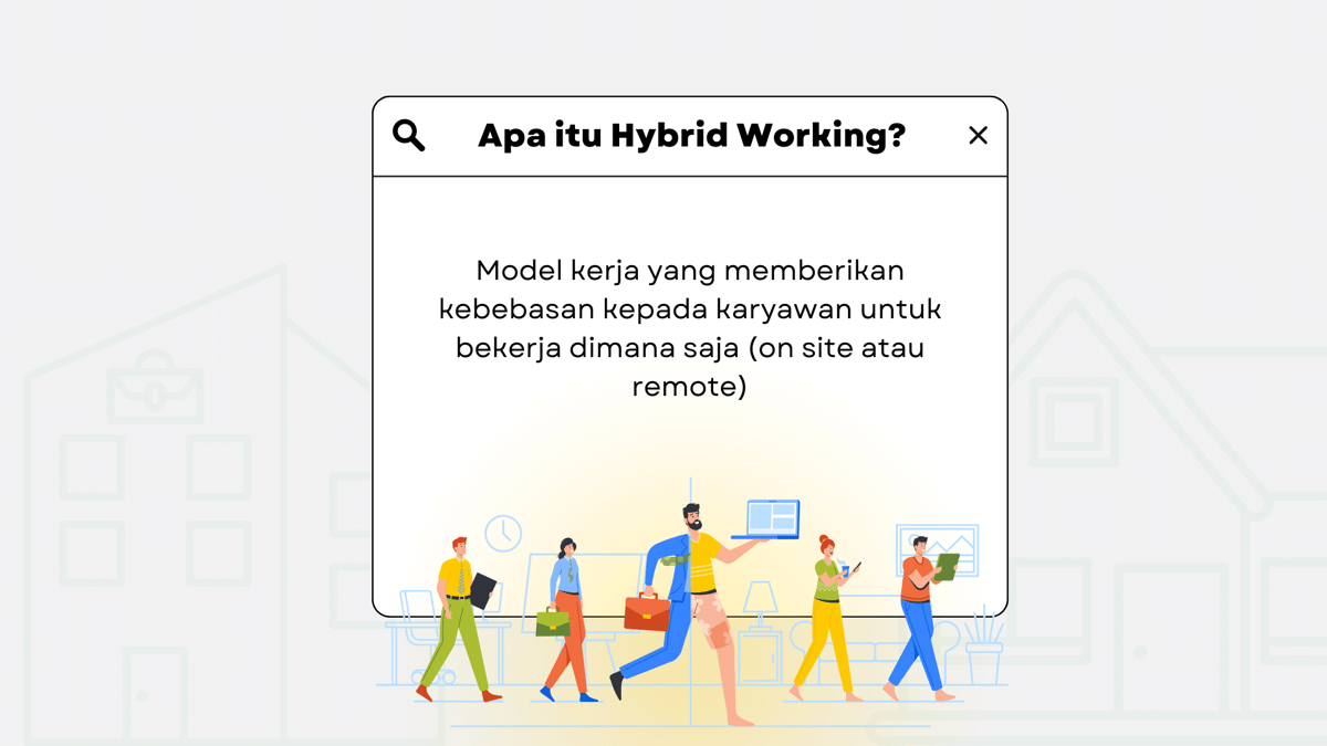 Hybrid working adalah, apa itu hybrid working