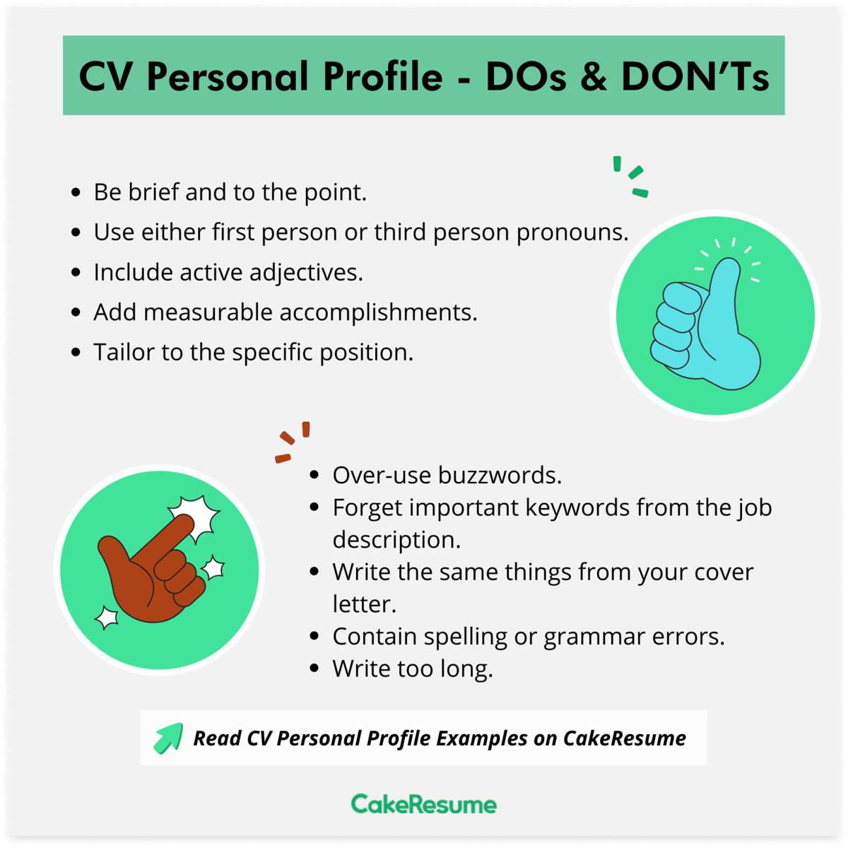 CV Personal Profile