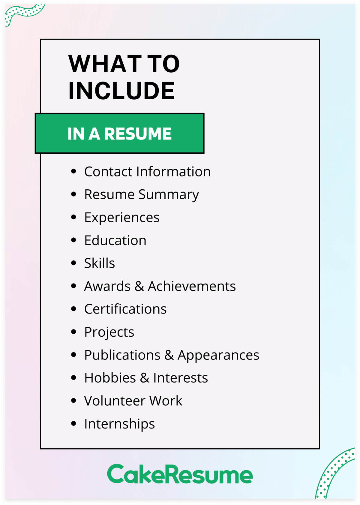 what-to-put-on-resume